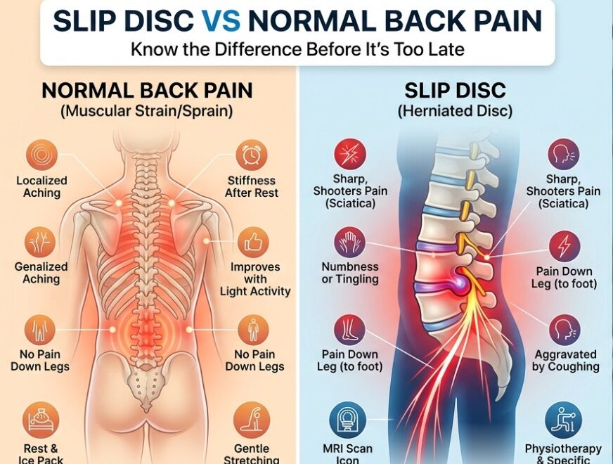 Treatments for Back Pain & Slip Disc at Centre for Spine & Foot Care Clinic