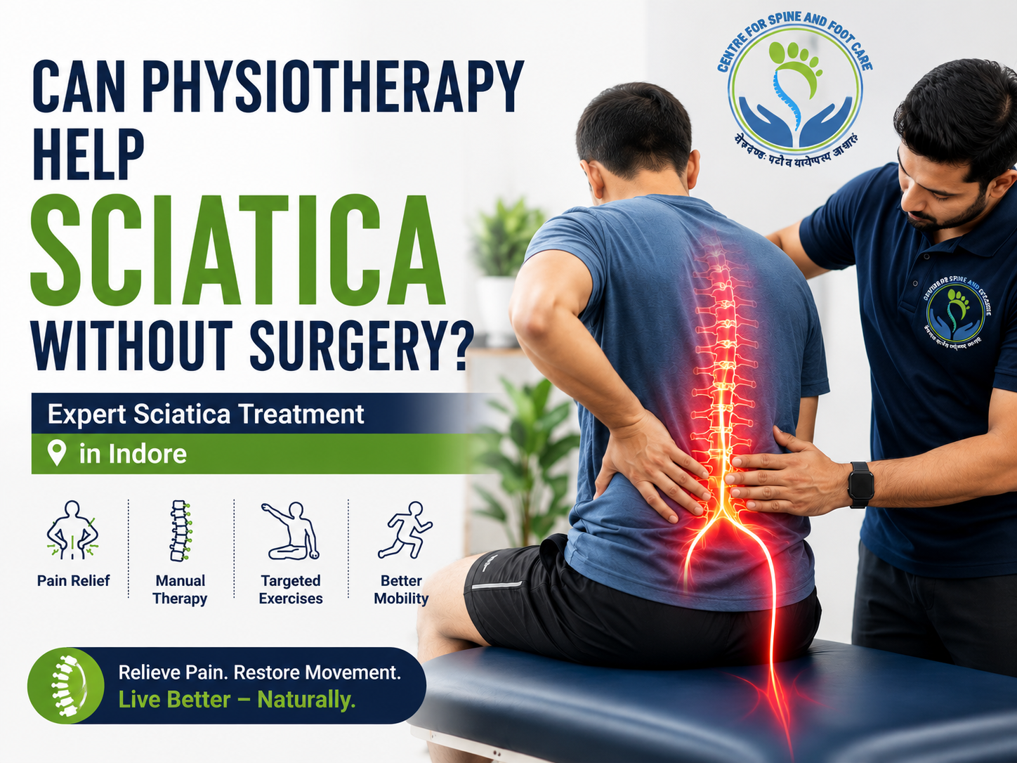 Best Sciatica Treatment in Indore| CSFC