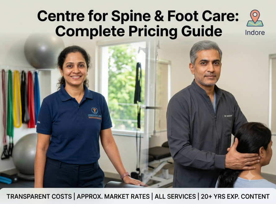 Best physiotherapist and chiropractor in Indore offering cost guide for physical therapy and spinal care